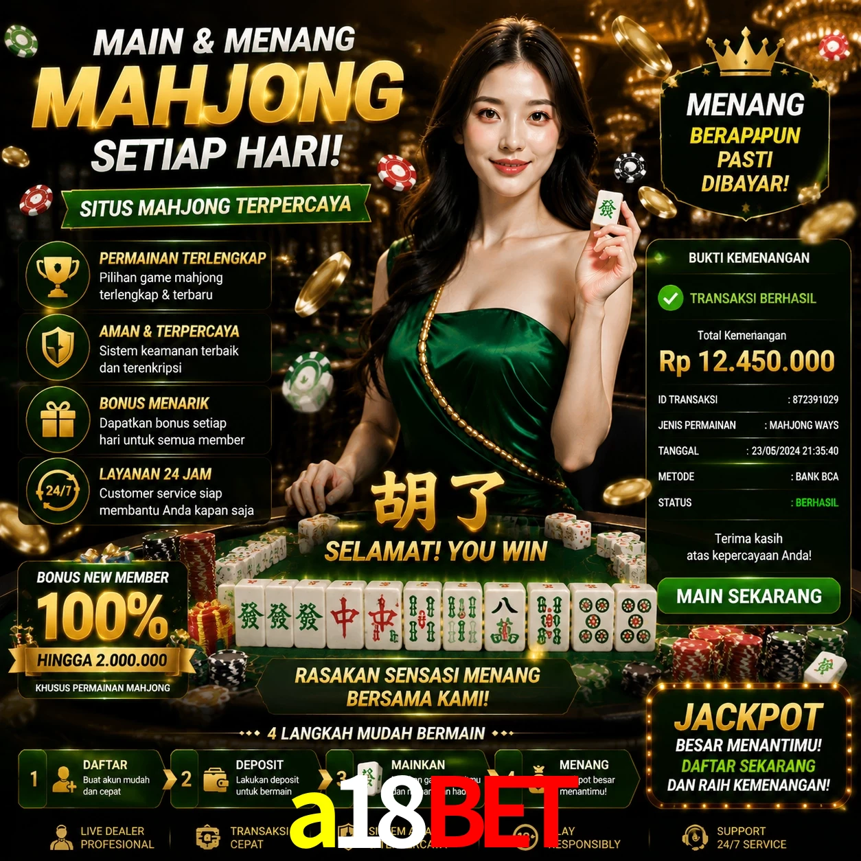 Ganhar e sacar na a18bet